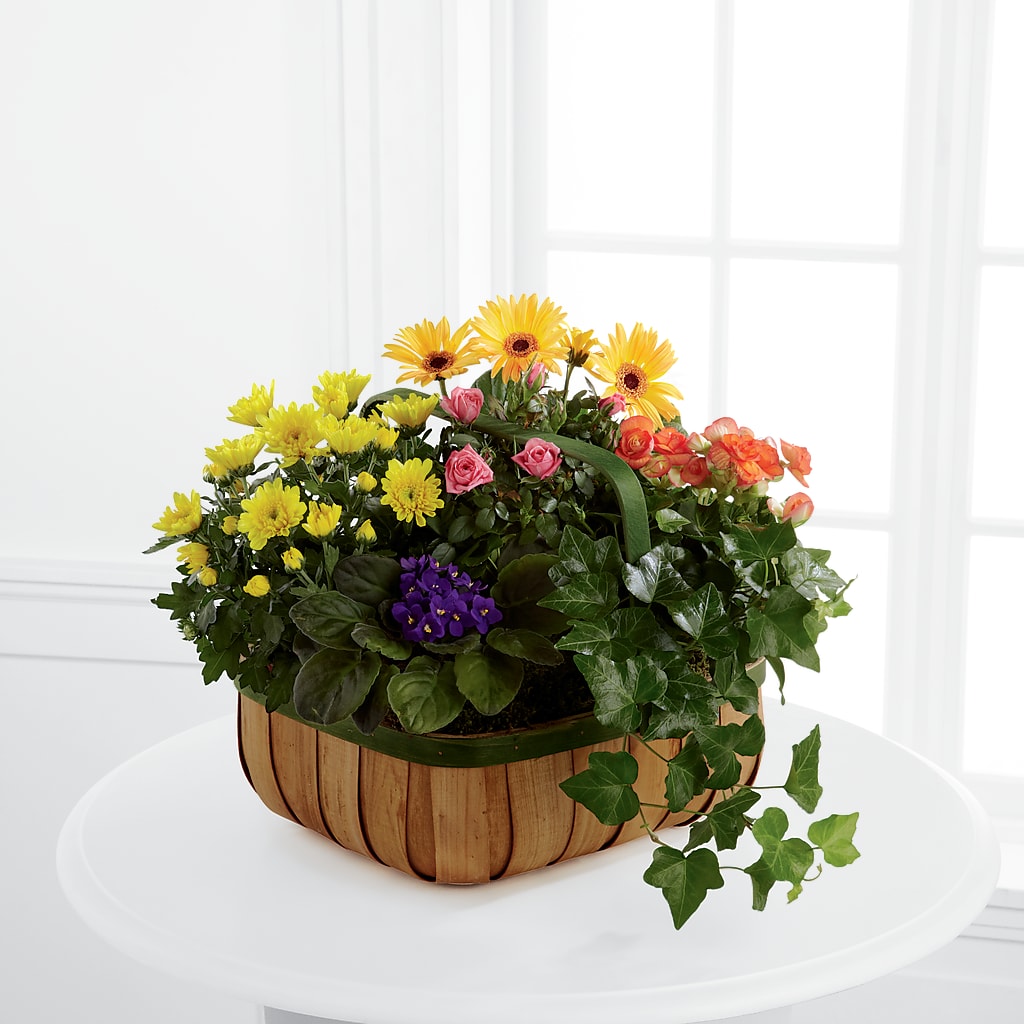 Gentle Blossoms Basket – The Total Event Li Inc, Bethpage NY