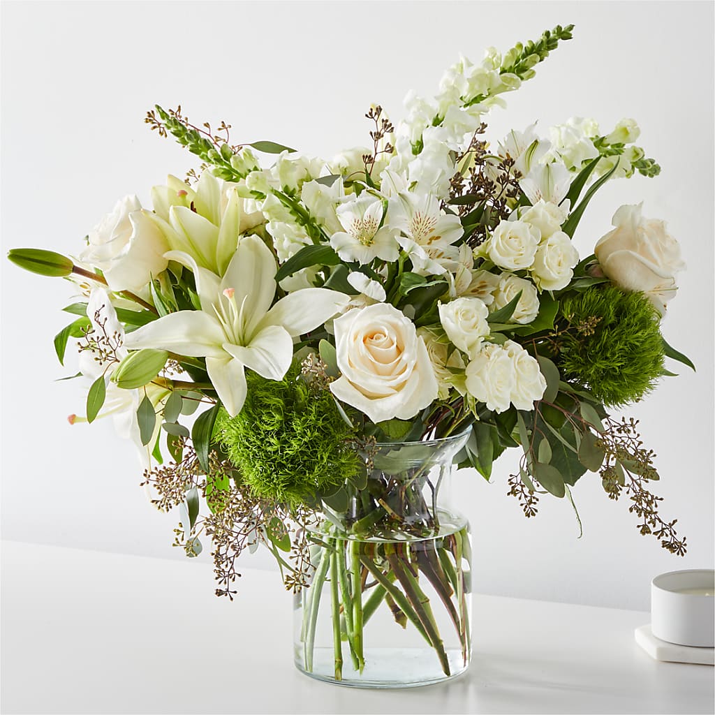 Fresh Linen Bouquet – The Total Event Li Inc, Bethpage NY