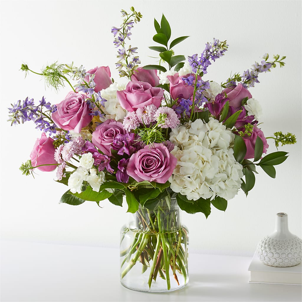 Violet Caress Bouquet – The Total Event Li Inc, Bethpage NY