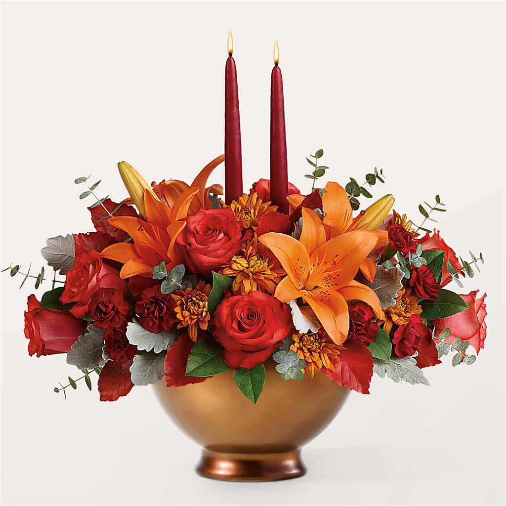 Fruits of Fall Centerpiece – The Total Event Li Inc, Bethpage NY