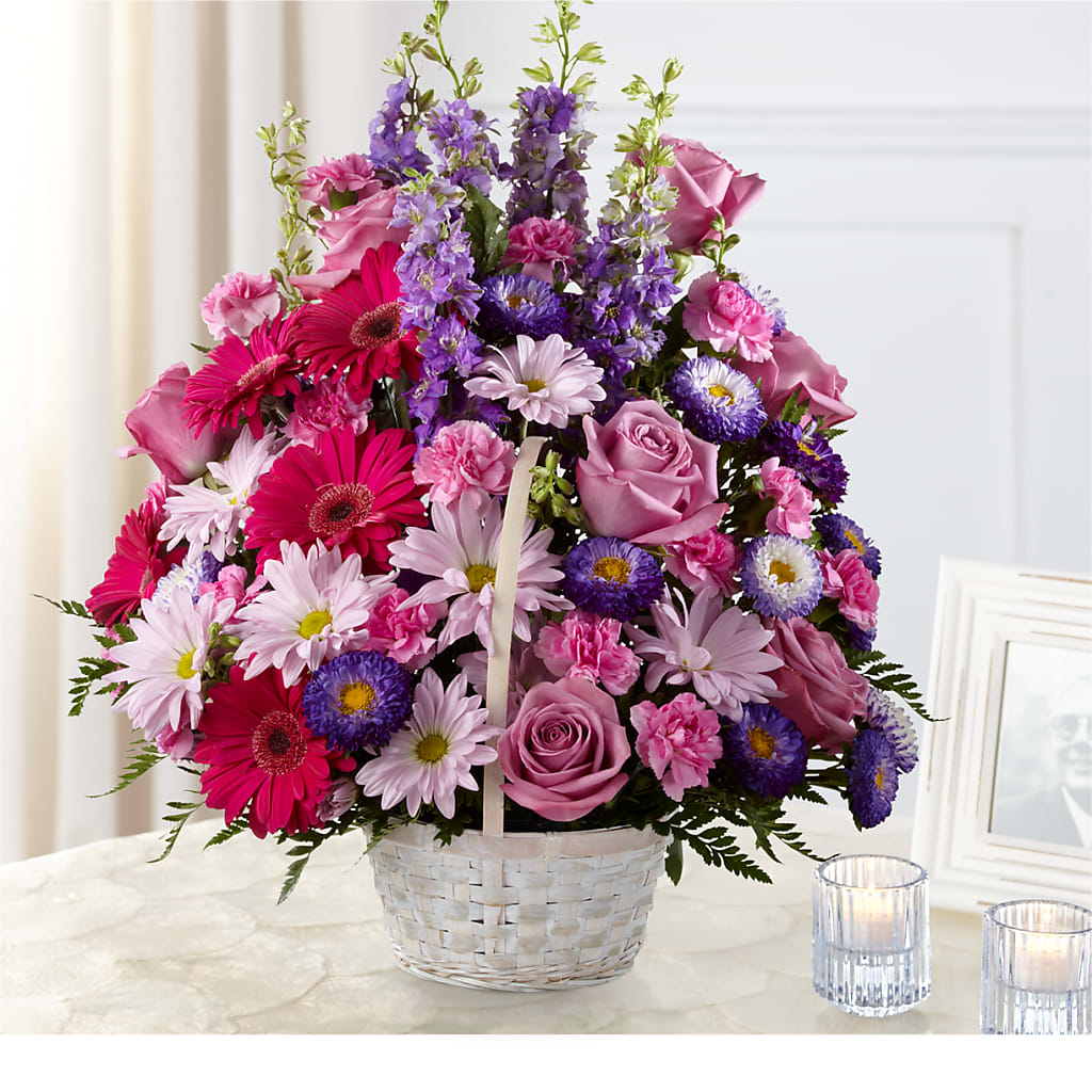 Pastel Peace Basket – The Total Event Li Inc, Bethpage NY