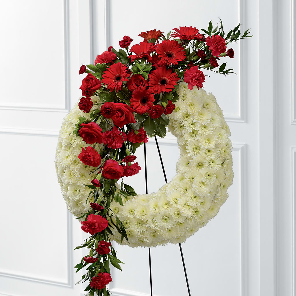 Graceful Tribute Wreath – The Total Event Li Inc, Bethpage NY