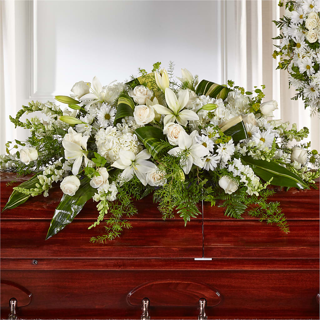 Abundance Casket Spray – The Total Event Li Inc, Bethpage NY