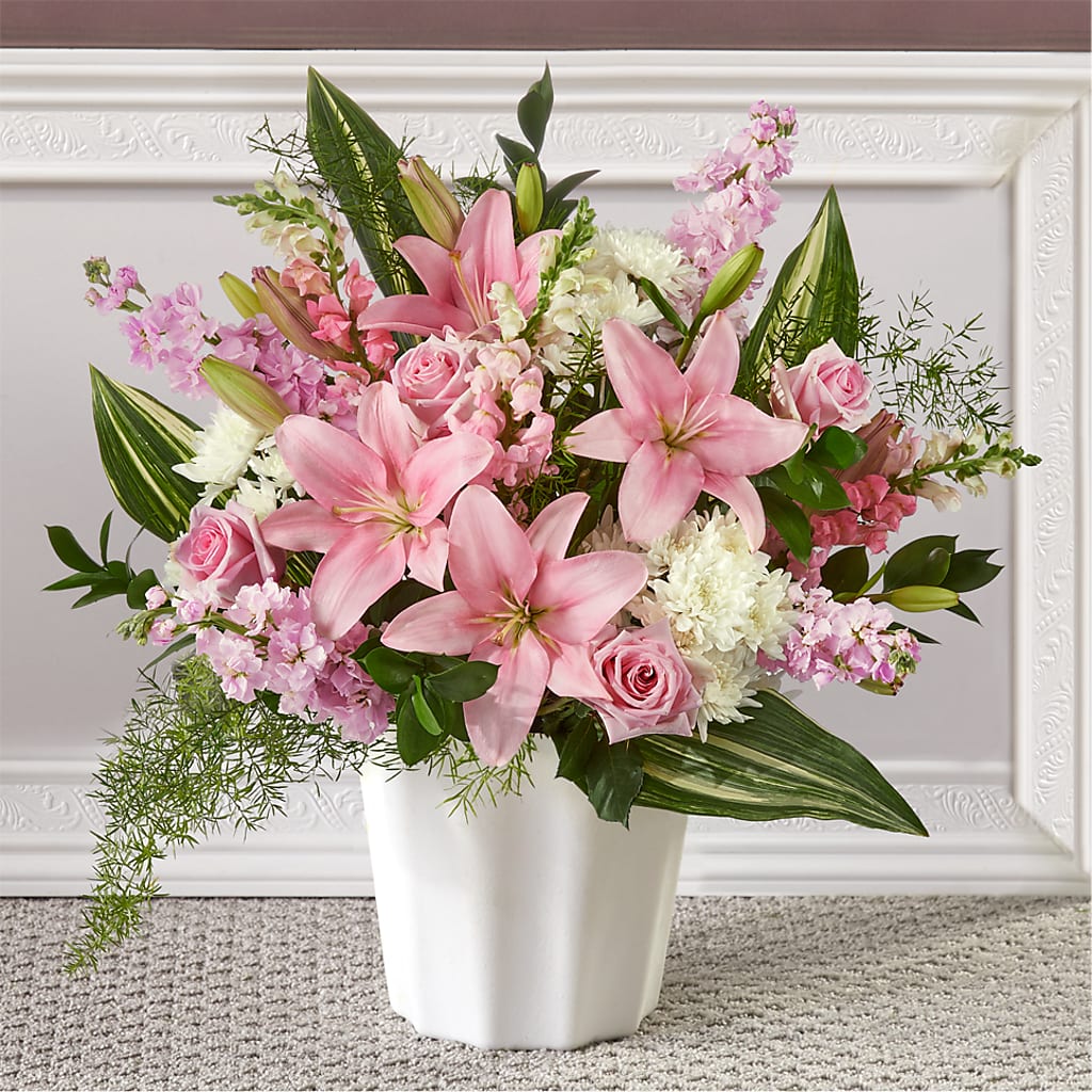 Simply Serene Floor Basket – The Total Event Li Inc, Bethpage NY