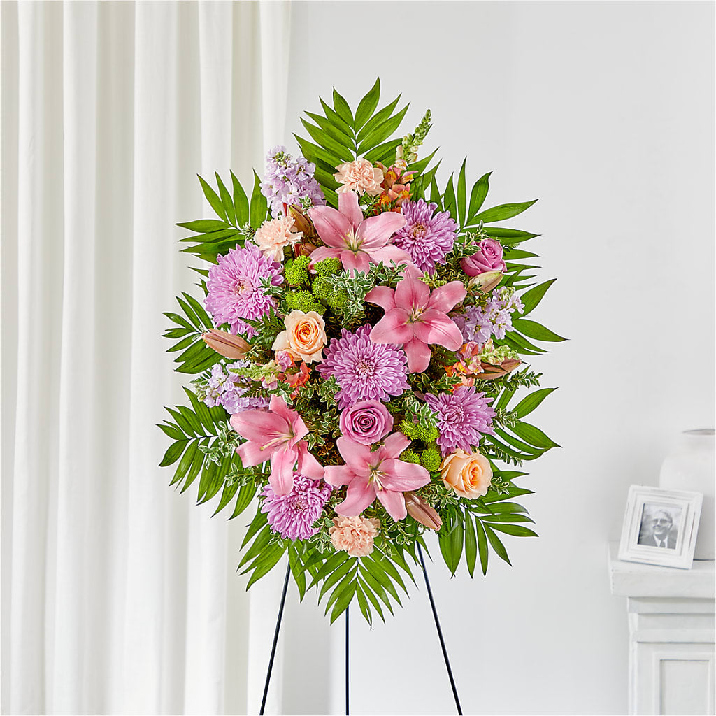 Love & Light Standing Spray – The Total Event Li Inc, Bethpage NY