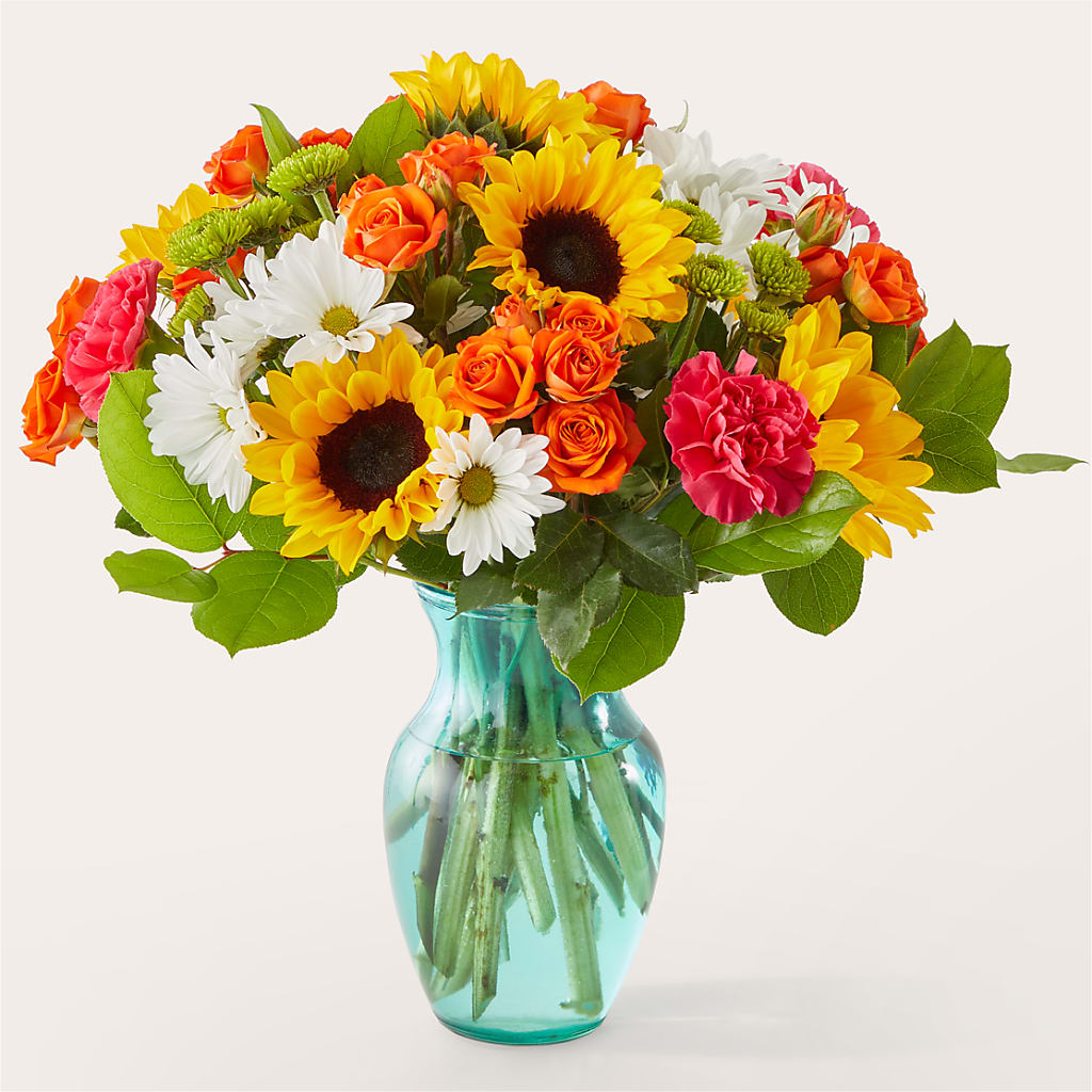 Sun-drenched Blooms Bouquet – The Total Event Li Inc, Bethpage NY