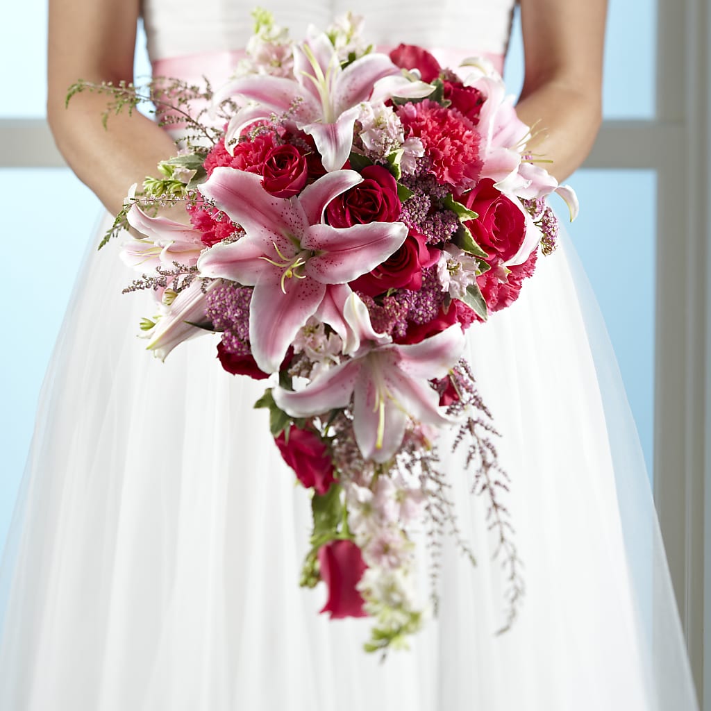 Lily & Rose Bouquet – The Total Event Li Inc, Bethpage NY