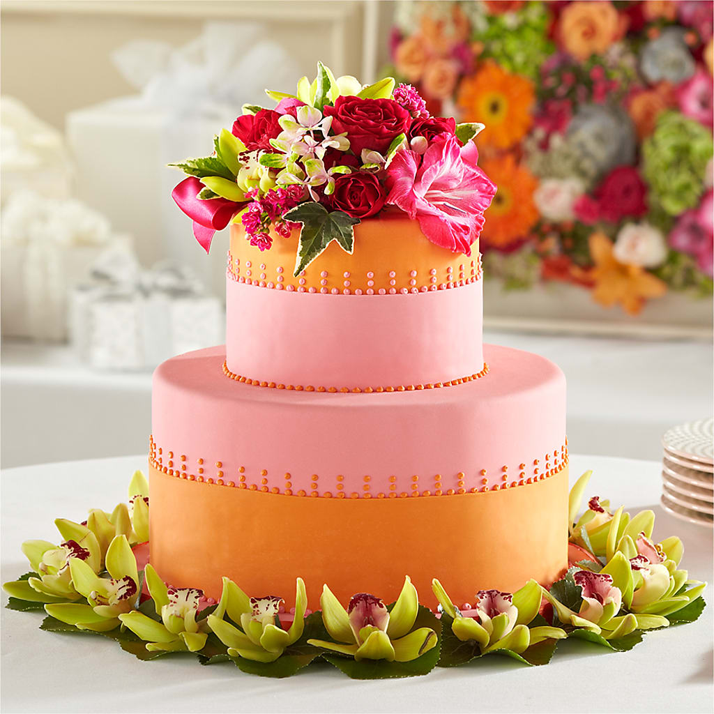 Sweet Citrus Cake Decor – The Total Event Li Inc, Bethpage NY