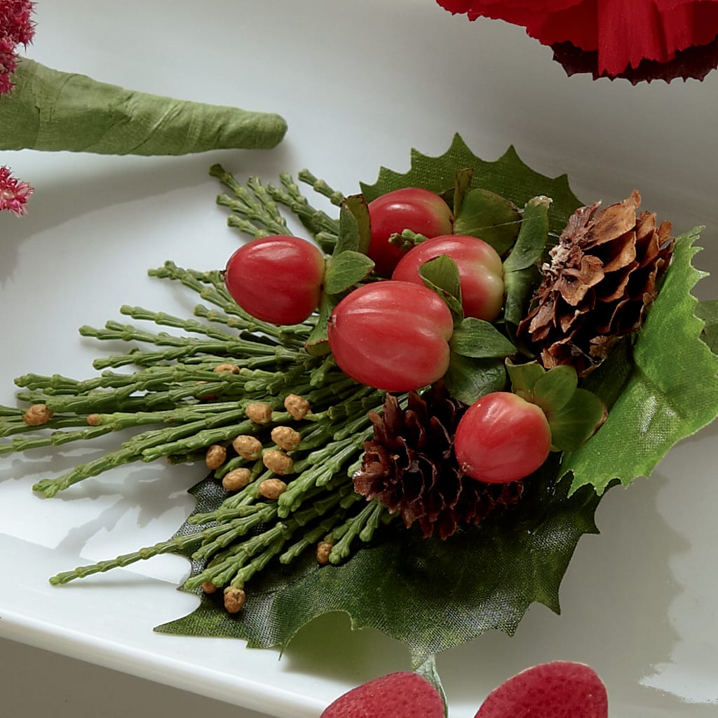 Red Berry Boutonniere – The Total Event Li Inc, Bethpage NY