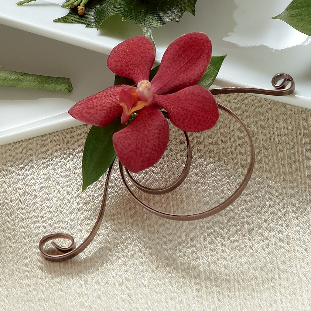 Red Mokara Boutonniere – The Total Event Li Inc, Bethpage NY