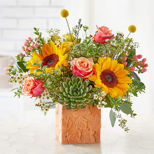 Sunflower Season Bouquet –  The Total Event Li Inc, Bethpage NY
