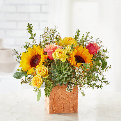 Sunflower Season Bouquet –  The Total Event Li Inc, Bethpage NY
