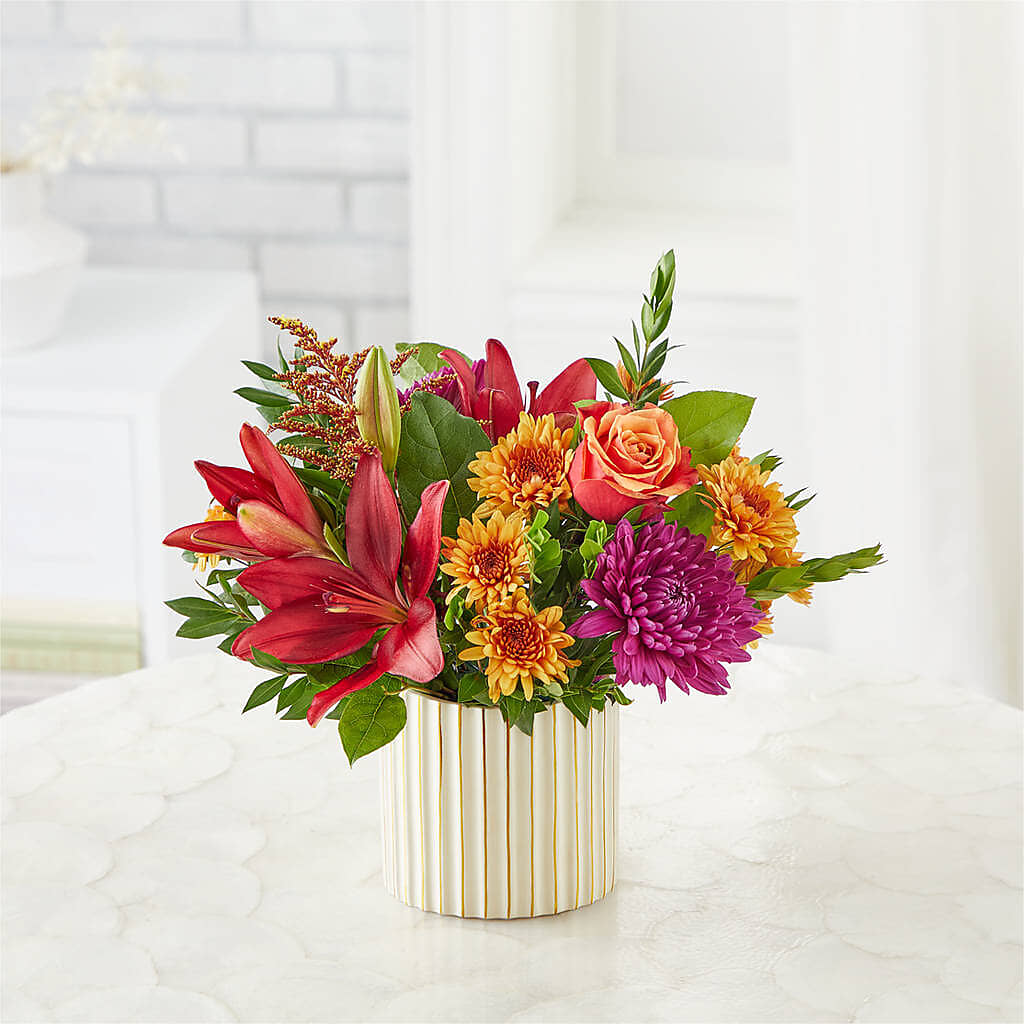 Burgundy Landscape Bouquet –  The Total Event Li Inc, Bethpage NY