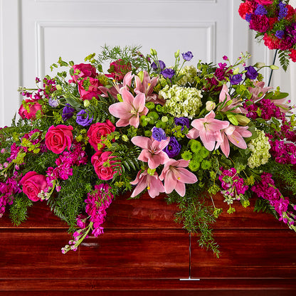 Radiant Tribute Casket Spray –  The Total Event Li Inc, Bethpage NY
