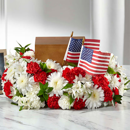 Spirit of Patriotism Cremation Adornment –  The Total Event Li Inc, Bethpage NY