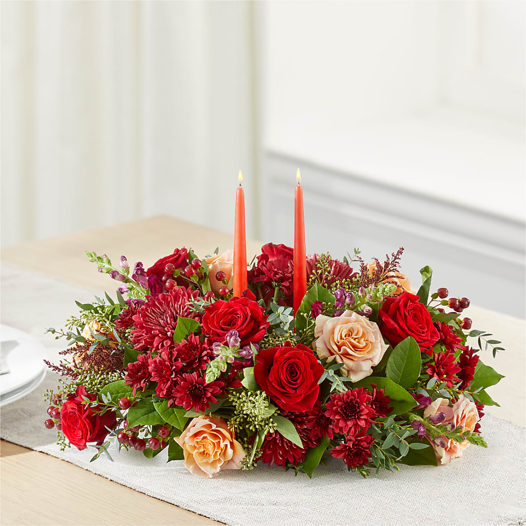 Most Thankful Centerpiece –  The Total Event Li Inc, Bethpage NY