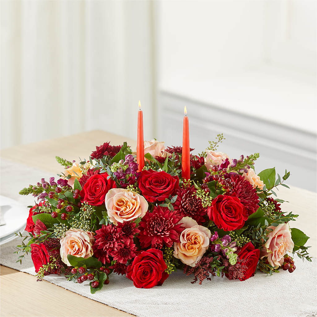 Most Thankful Centerpiece –  The Total Event Li Inc, Bethpage NY