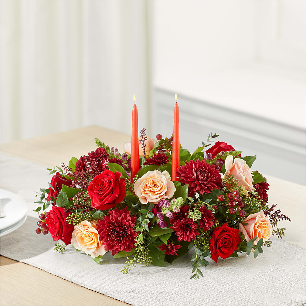 Most Thankful Centerpiece –  The Total Event Li Inc, Bethpage NY